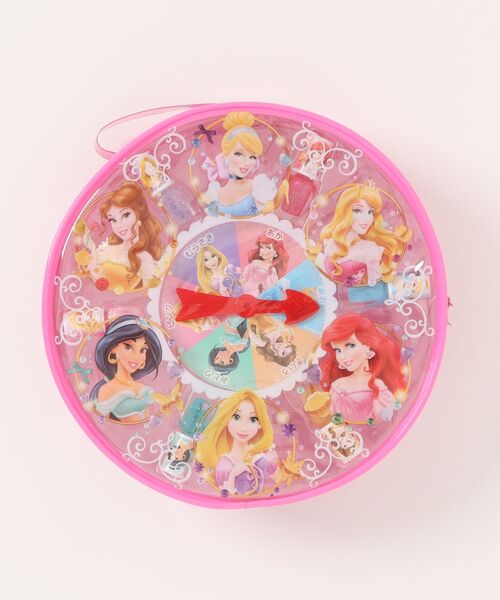 Disney(ディズニー)の「【ディズニープリンセス】ルーレットコスメセット(その他雑貨・キッズ・ブルー/ピンク・FREE)」の2枚目の写真
