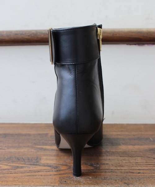 LE TALON（ルタロン）の「7CMレザーフトベルトショート◆（ブーツ・レディース・カーキ/ブラック・35.5/37.5/38/36.5）」の5枚目の写真