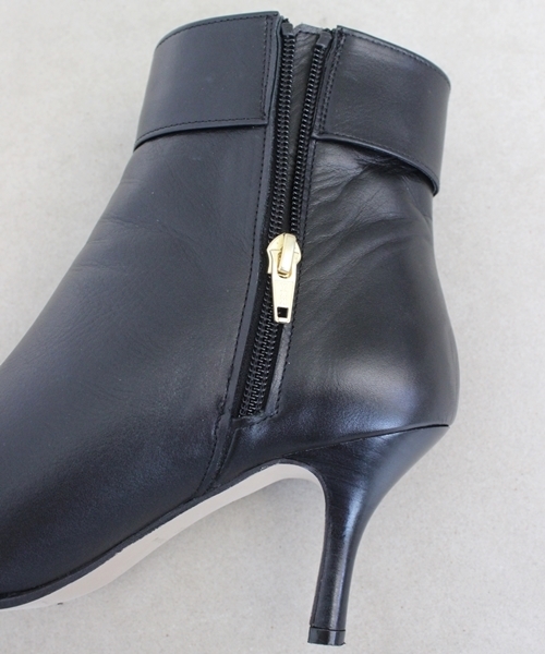 LE TALON（ルタロン）の「7CMレザーフトベルトショート◆（ブーツ・レディース・カーキ/ブラック・35.5/37.5/38/36.5）」の6枚目の写真