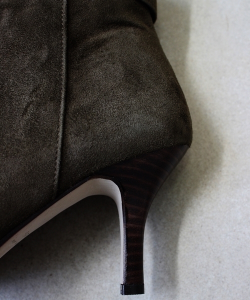 LE TALON（ルタロン）の「7CMレザーフトベルトショート◆（ブーツ・レディース・カーキ/ブラック・35.5/37.5/38/36.5）」の7枚目の写真