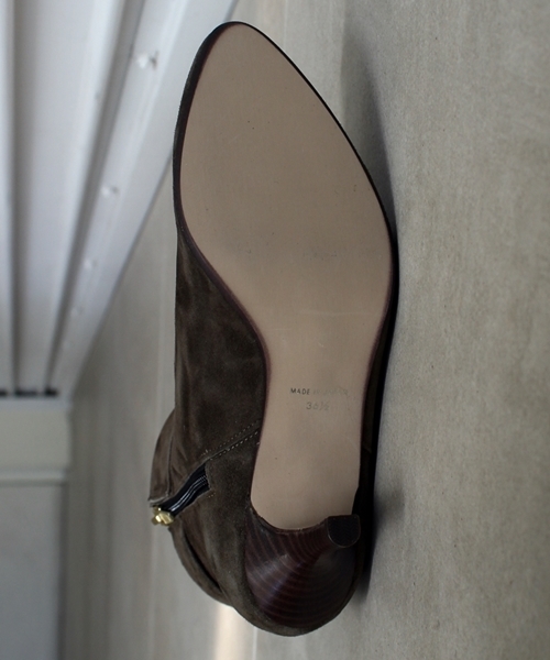 LE TALON（ルタロン）の「7CMレザーフトベルトショート◆（ブーツ・レディース・カーキ/ブラック・35.5/37.5/38/36.5）」の9枚目の写真