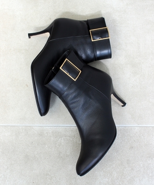 LE TALON（ルタロン）の「7CMレザーフトベルトショート◆（ブーツ・レディース・カーキ/ブラック・35.5/37.5/38/36.5）」の10枚目の写真