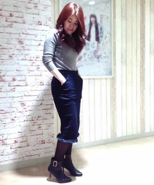 LE TALON（ルタロン）の「7CMレザーフトベルトショート◆（ブーツ・レディース・カーキ/ブラック・35.5/37.5/38/36.5）」の13枚目の写真