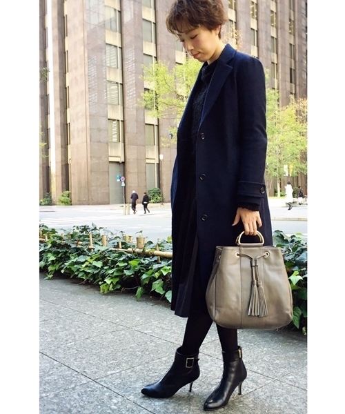 LE TALON（ルタロン）の「7CMレザーフトベルトショート◆（ブーツ・レディース・カーキ/ブラック・35.5/37.5/38/36.5）」の15枚目の写真