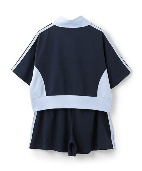 LOVE(*˘︶˘*).。.:*♡ セットアップ セール】【LTXC】【吸水速乾/さらさら】ハーフジップ セットアップ