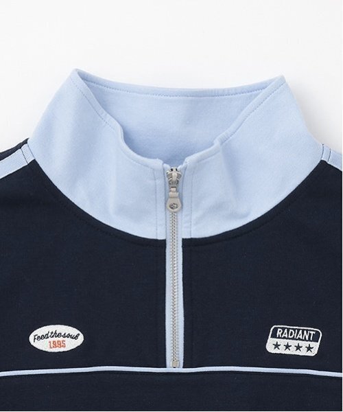 セール】【LTXC】【吸水速乾/さらさら】ハーフジップ セットアップ