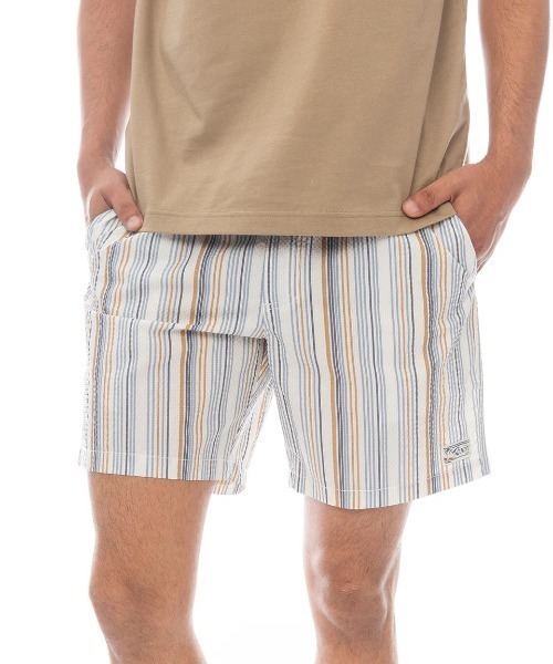 RVCA(ルーカ)の「RVCA メンズ EXOTICA SEERSUCKER ELASTIC 17 ボードショーツ 【2025年春夏モデル】/ルーカサーフトランクス・ボードショーツ・バギーショーツ(水着)(水着・メンズ・マルチ・X-LARGE/SMALL/MEDIUM/LARGE)」の1枚目の写真