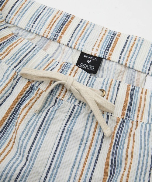 RVCA(ルーカ)の「RVCA メンズ EXOTICA SEERSUCKER ELASTIC 17 ボードショーツ 【2025年春夏モデル】/ルーカサーフトランクス・ボードショーツ・バギーショーツ(水着)(水着・メンズ・マルチ・X-LARGE/SMALL/MEDIUM/LARGE)」の6枚目の写真