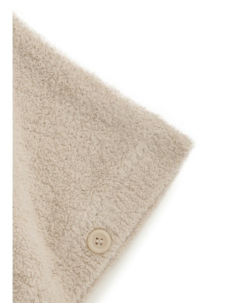 gelato pique（ジェラートピケ）の「【ラッピング済み】【BABY】ベアポンチョ&スタイ2点セット ギフトBOX（ベビーギフト・キッズ・ブルー/ピンク/ベージュ・FREE）」の14枚目の写真