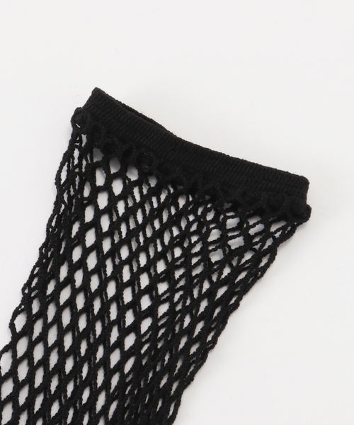 babaco（ババコ）の「【babaco/ババコ】Fishnet Socks（ソックス/靴下・レディース・グリーン/ブラック/ベージュ・FREE）」の6枚目の写真