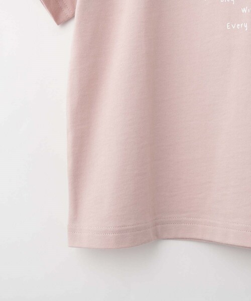 SHOO・LA・RUE(シューラルー)の「【100-150cm/親子リンク】アソートプリントTシャツ(Tシャツ/カットソー・キッズ・ピンク系3/チャコール/ホワイト系1/チャコールグレー/ホワイト系2・15 /14/13/12/11/10)」の10枚目の写真