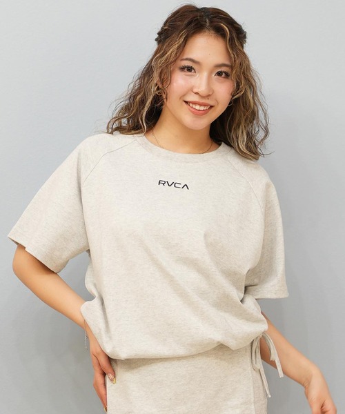 RVCA(ルーカ)の「RVCA/ルーカ ワンピース ショート丈 ワンポイントロゴ BF04C-350(ワンピース・レディース・グレー/ブラック/ホワイト・S/M)」の17枚目の写真