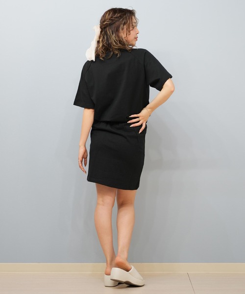 RVCA(ルーカ)の「RVCA/ルーカ ワンピース ショート丈 ワンポイントロゴ BF04C-350(ワンピース・レディース・グレー/ブラック/ホワイト・S/M)」の16枚目の写真