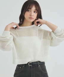 fifth | メッシュ編みラメニット(ニット/セーター)