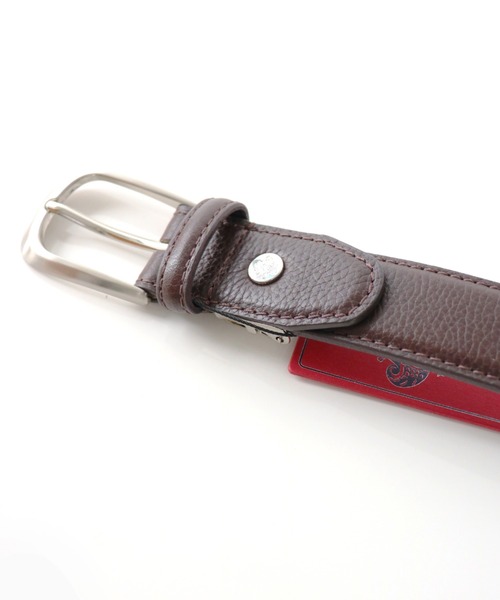 Orobianco（オロビアンコ）の「〈Orobianco/オロビアンコ〉ORB-010822 D 30mm幅 ベルト シボ加工仕上げ （BOX/ショッパー付き）（ベルト・メンズ・ブラック/ダークブラウン・FREE）」の8枚目の写真