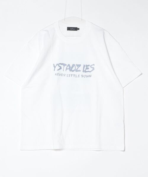 FUNALIVE(ファンアライブ)の「ABETTOR ヘビーウエイトストリートロゴプリントモチーフSS/T(Tシャツ/カットソー・メンズ・ホワイト系その他/ホワイト系その他3/ブラック系その他/ホワイト系その他2/ブラック系その他3/ブラック系その他2・M/L)」の1枚目の写真