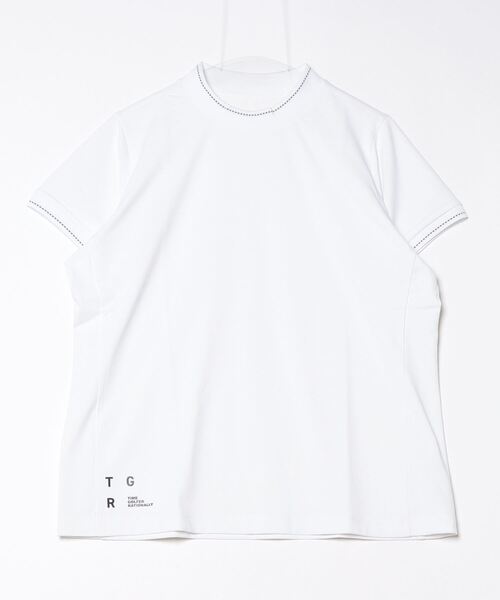 ブラウス シャツ ティゴラ TIGORA T.ソロテックス(R)使用モックシャツ レディース ティゴラ TIGORA T.ソロテックス(R)使用モックシャツ（シャツ