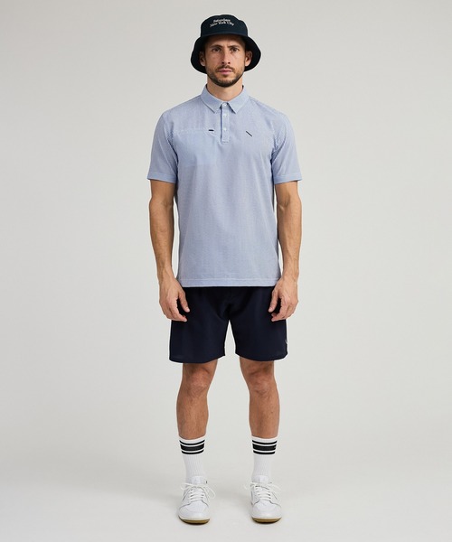 【送料無料】 Seersucker SS Polo（ポロシャツ）｜Saturdays Golf（サタデーズ トップス