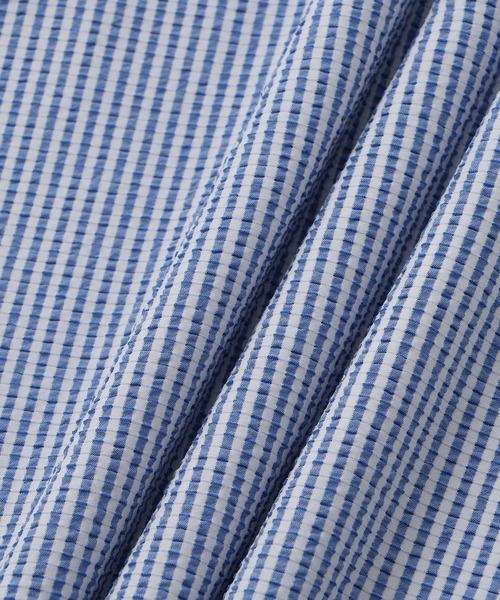 Saturdays Golf(サタデーズゴルフ)の「Seersucker SS Polo(ポロシャツ・メンズ・ブルー系その他/ブラック系その他・XL/L/M/S)」の15枚目の写真