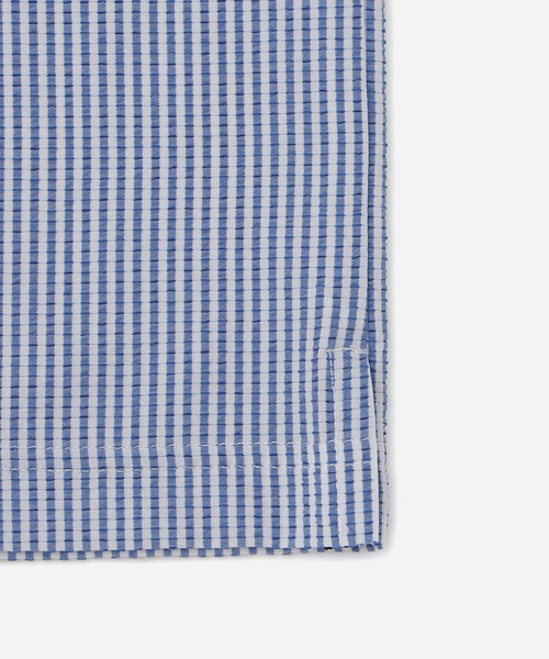 Saturdays Golf(サタデーズゴルフ)の「Seersucker SS Polo(ポロシャツ・メンズ・ブルー系その他/ブラック系その他・XL/L/M/S)」の13枚目の写真