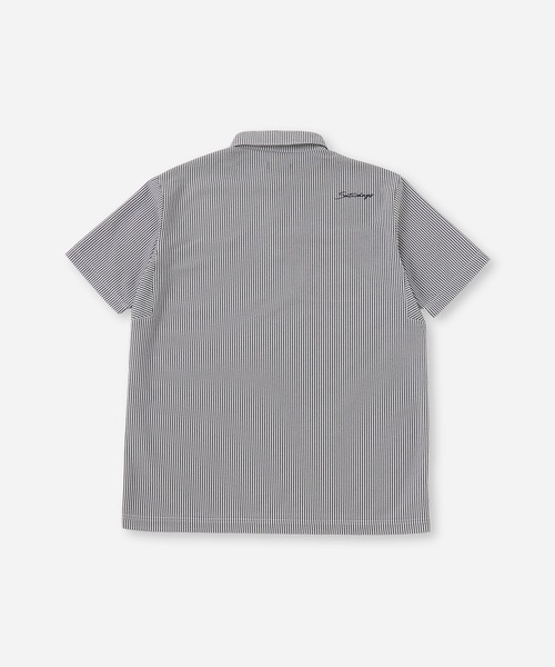 新品Saturdays Golf Saturdays 半袖鹿の子ポロシャツ/L - メルカリ