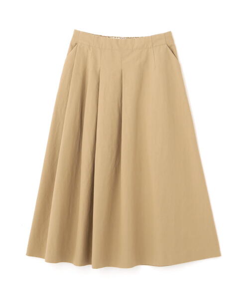 human woman(ヒューマンウーマン)の「◆C/Lウェザーアシンメトリータックスカート(スカート・レディース・ベージュ/ネイビー・SMALL/MEDIUM)」の5枚目の写真