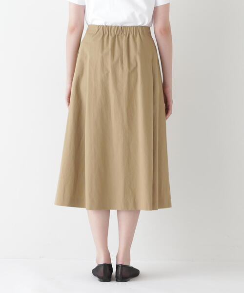human woman(ヒューマンウーマン)の「◆C/Lウェザーアシンメトリータックスカート(スカート・レディース・ベージュ/ネイビー・SMALL/MEDIUM)」の10枚目の写真