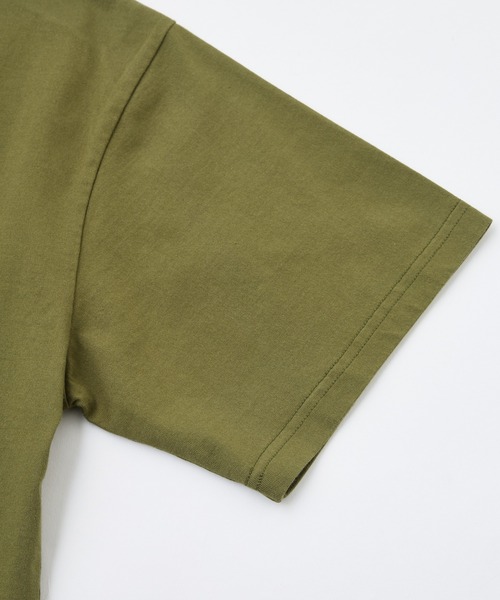 X-girl(エックスガール)の「BOX LOGO S/S TEE(Tシャツ/カットソー・レディース・オリーブ/ブラック/ホワイト・S/M/L)」の10枚目の写真