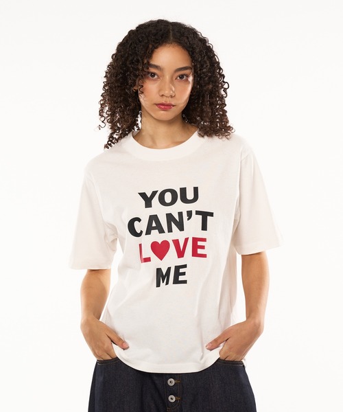 WISH FOR EVER(ウィッシュフォーエバー)の「LOGO PICHI & TIGHT SHORT TEE / ロゴピチ&タイトショートT(Tシャツ/カットソー・メンズ・ブラック/その他/ダークブラウン/ライトホワイト・SMALL/MEDIUM/LARGE/X-SMALL)」の2枚目の写真