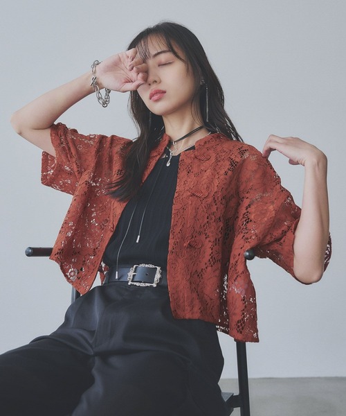 チャイナレースシャツ(HARE)（シャツ/ブラウス）｜HARE（ハレ）の