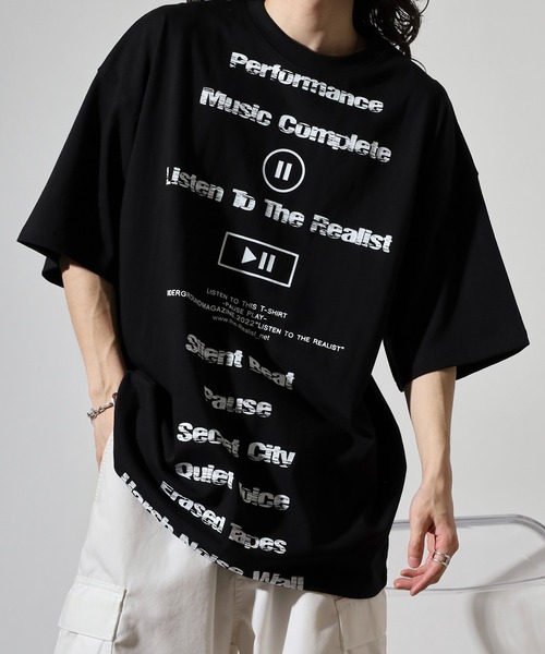 FUNALIVE(ファンアライブ)の「ABETTOR 韓国製フロント&バックフルロゴプリントヘビーオンスSS/T(Tシャツ/カットソー・メンズ・ブラック/ホワイト・FREE)」の1枚目の写真