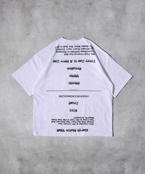 FUNALIVE(ファンアライブ)の「ABETTOR 韓国製フロント&バックフルロゴプリントヘビーオンスSS/T(Tシャツ/カットソー・メンズ・ブラック/ホワイト・FREE)」の8枚目の写真