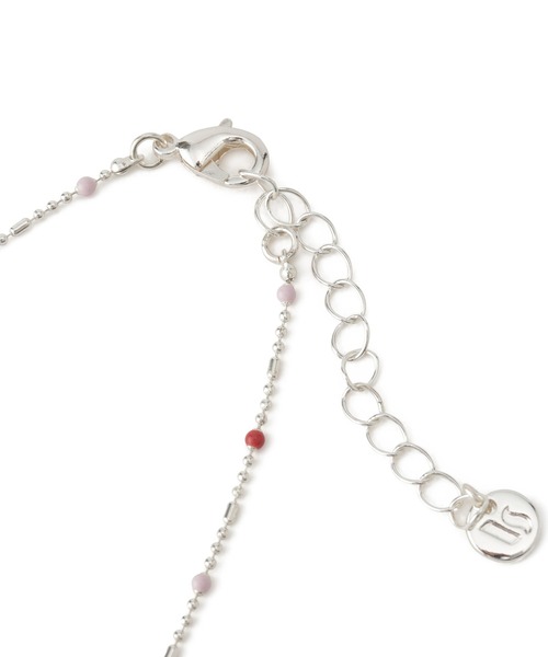 VIS(ビス)の「カラーチェーンネックレス(ネックレス・レディース・ピンク系その他2/ブルー系その他4・FREE)」の8枚目の写真