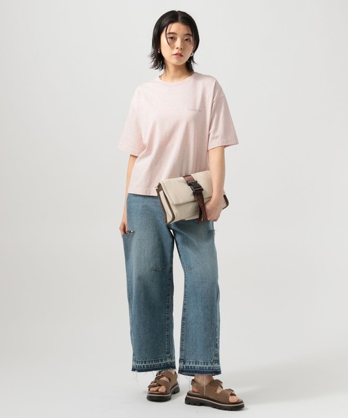 PENDLETON(ペンドルトン)の「【PENDLETON(ペンドルトン)】別注バックプリントT(Tシャツ/カットソー・レディース・オフホワイト/グリーン/ピンク・FREE)」の18枚目の写真