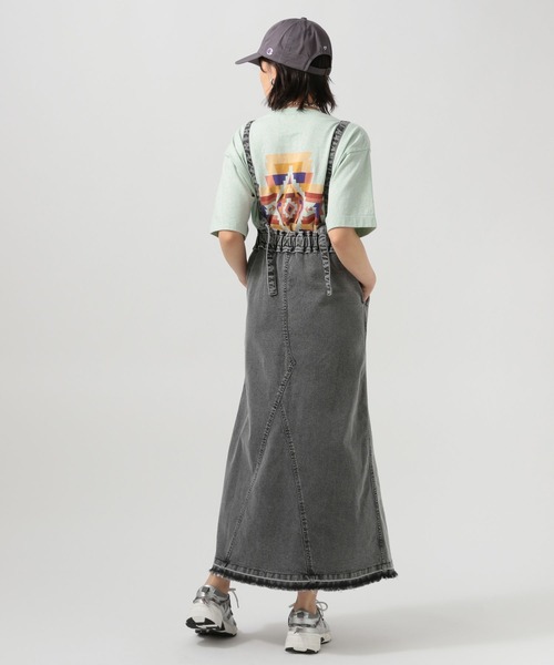 PENDLETON(ペンドルトン)の「【PENDLETON(ペンドルトン)】別注バックプリントT(Tシャツ/カットソー・レディース・オフホワイト/グリーン/ピンク・FREE)」の22枚目の写真