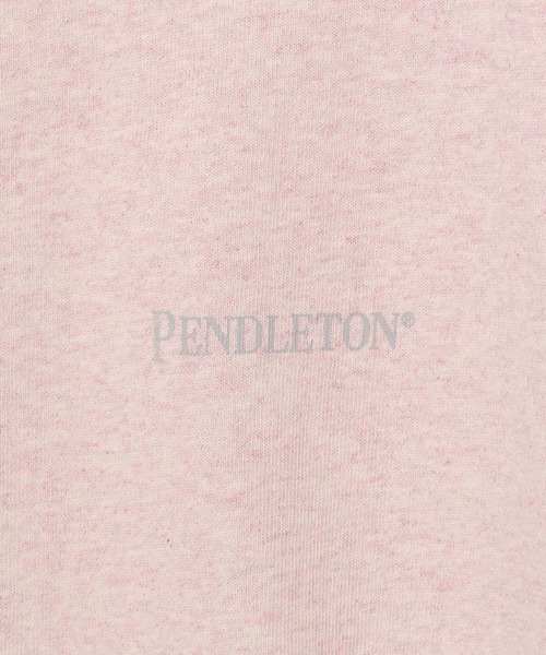 PENDLETON(ペンドルトン)の「【PENDLETON(ペンドルトン)】別注バックプリントT(Tシャツ/カットソー・レディース・オフホワイト/グリーン/ピンク・FREE)」の8枚目の写真