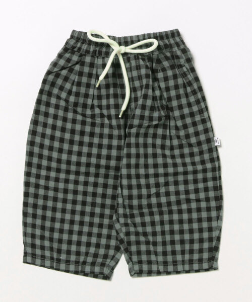aimoha（アイモハ）の「チェック柄カジュアルパンツ（その他パンツ・キッズ・ブラック/グリーン・90/100/110/120/130）」の7枚目の写真