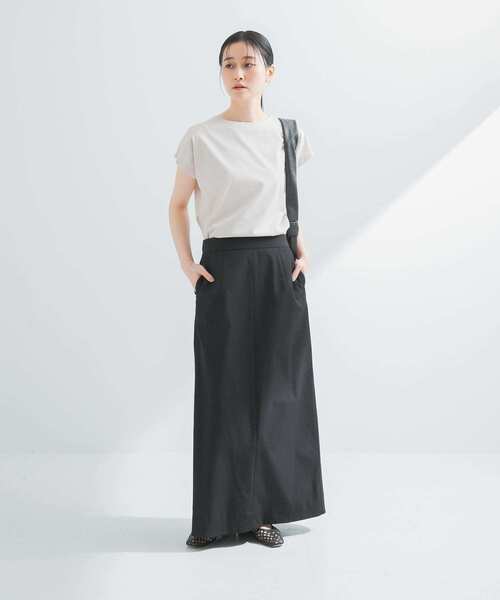 Chaos ヘリンボンリネンロングスカート　ネイビー　38 楽天市場】【スーパーSALE 25%OFF】[ フレアスカート ロング
