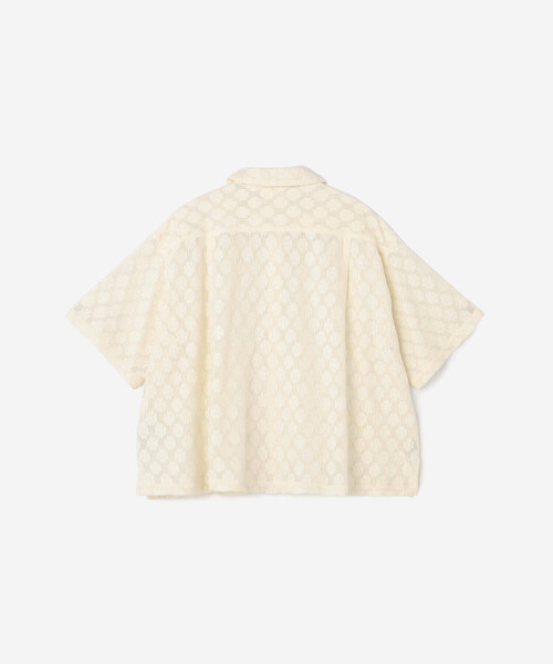 Bshop（ビショップ）の「INDIA INDUSTRY | レース 襟付き半袖シャツ WOMEN（シャツ/ブラウス・レディース・アイボリー/ブラック/グリーン系その他・1）」の11枚目の写真