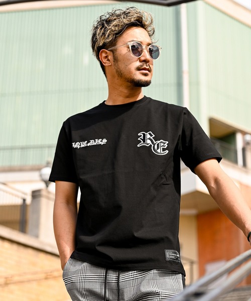 adamsJUGGLER(アダムスジャグラー)の「RTEGマチュアOEティー(Tシャツ/カットソー・メンズ・ホワイト/ブラック・S/M/L/XL/XXL)」の2枚目の写真