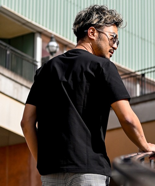 adamsJUGGLER(アダムスジャグラー)の「RTEGマチュアOEティー(Tシャツ/カットソー・メンズ・ホワイト/ブラック・S/M/L/XL/XXL)」の16枚目の写真