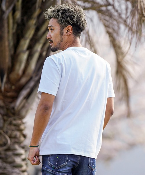 adamsJUGGLER(アダムスジャグラー)の「RTEGマチュアOEティー(Tシャツ/カットソー・メンズ・ホワイト/ブラック・S/M/L/XL/XXL)」の11枚目の写真