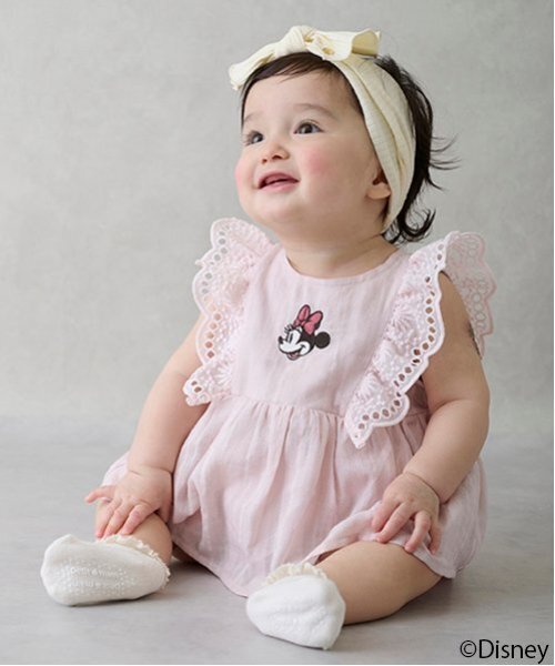 petit main（プティマイン）の「【Disney】肩フリルチュニックセットアップ（その他ベビーウェア・キッズ・ライトピンク/オフホワイト/ラベンダー・70cm/80ｃｍ）」の21枚目の写真