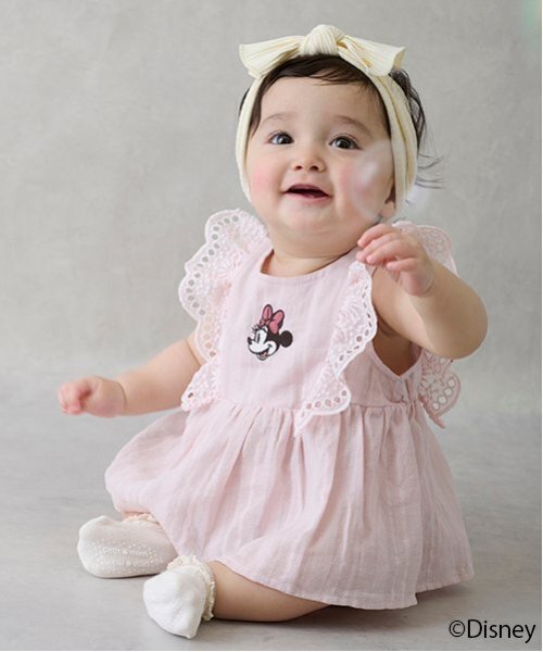 petit main（プティマイン）の「【Disney】肩フリルチュニックセットアップ（その他ベビーウェア・キッズ・ライトピンク/オフホワイト/ラベンダー・70cm/80ｃｍ）」の20枚目の写真