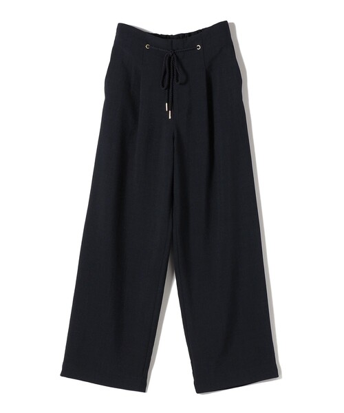 SHIPS Colors（シップス カラーズ）の「SHIPS Colors:〈洗濯機可能〉リネンライク イージー パンツ 2◇（その他パンツ・レディース・ヘザーグレー/サンドベージュ/ダークブルー・SMALL/MEDIUM/LARGE）」の6枚目の写真