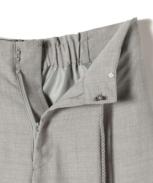 SHIPS Colors（シップス カラーズ）の「SHIPS Colors:〈洗濯機可能〉リネンライク イージー パンツ 2◇（その他パンツ・レディース・ヘザーグレー/サンドベージュ/ダークブルー・SMALL/MEDIUM/LARGE）」の18枚目の写真