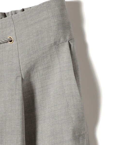 SHIPS Colors（シップス カラーズ）の「SHIPS Colors:〈洗濯機可能〉リネンライク イージー パンツ 2◇（その他パンツ・レディース・ヘザーグレー/サンドベージュ/ダークブルー・SMALL/MEDIUM/LARGE）」の19枚目の写真