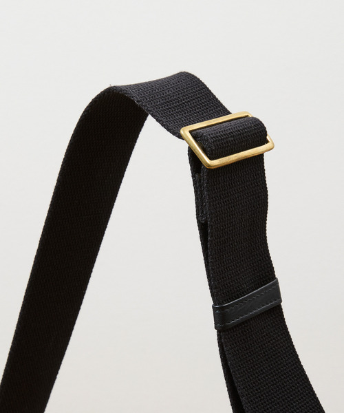 SLOW（スロウ）の「SLOW スロウ / cb-hunting shoulder bag- クロムステアレザーショルダーバッグ 牛革ハンティングバッグ / 858S51R（ショルダーバッグ・メンズ・ブラック/チョコ・FREE）」の6枚目の写真