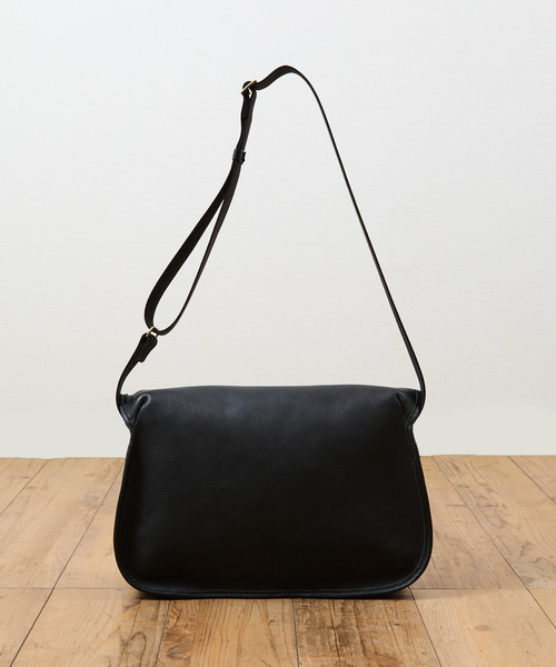 SLOW スロウ / cb-hunting shoulder bag- クロムステアレザー