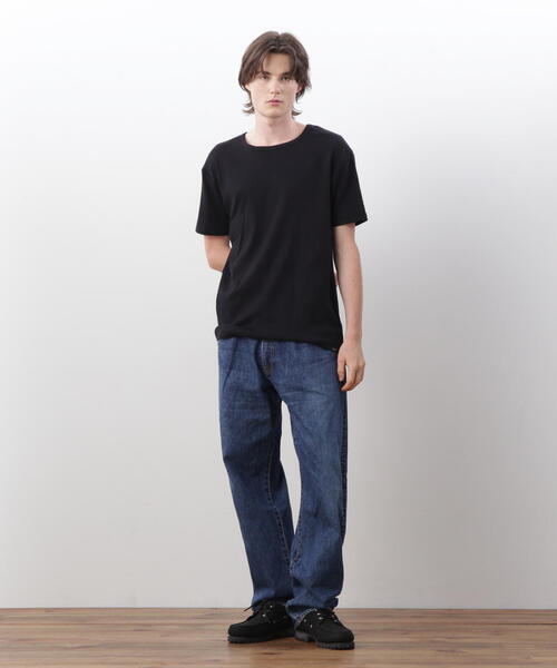 MANASTASH（マナスタッシュ）の「MANASTASH/マナスタッシュ/ RIB S/S TEES(2P)（Tシャツ/カットソー・メンズ・その他24/ブラック/ホワイト・M/L/XL/S）」の8枚目の写真